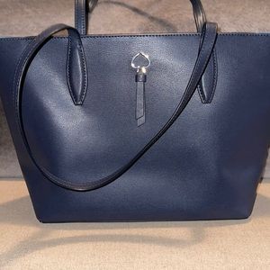 Kate Spade Small tote blazer blue color